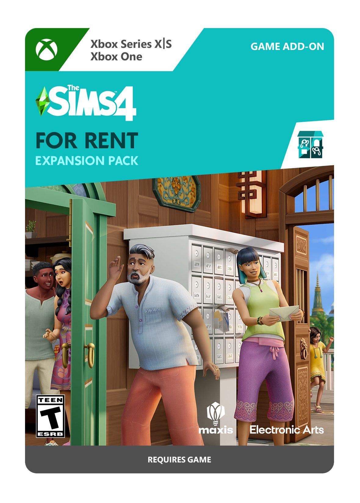 The Sims 4 For Rent Expansion Pack DLC - Xbox Series X/S, Xbox One