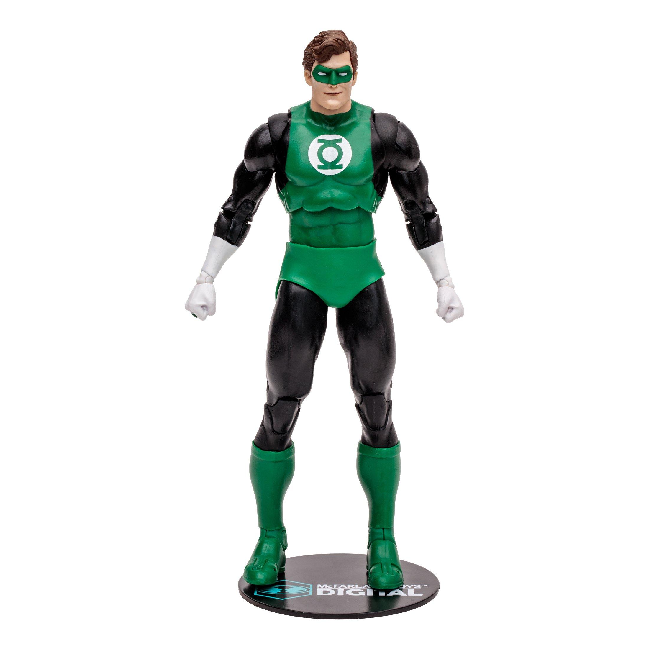  Green Lantern Deluxe Full Figure Hal Jordan Plus size Costume  With Light Up Muscle Chest, Green, One Size : Clothing, Shoes & Jewelry