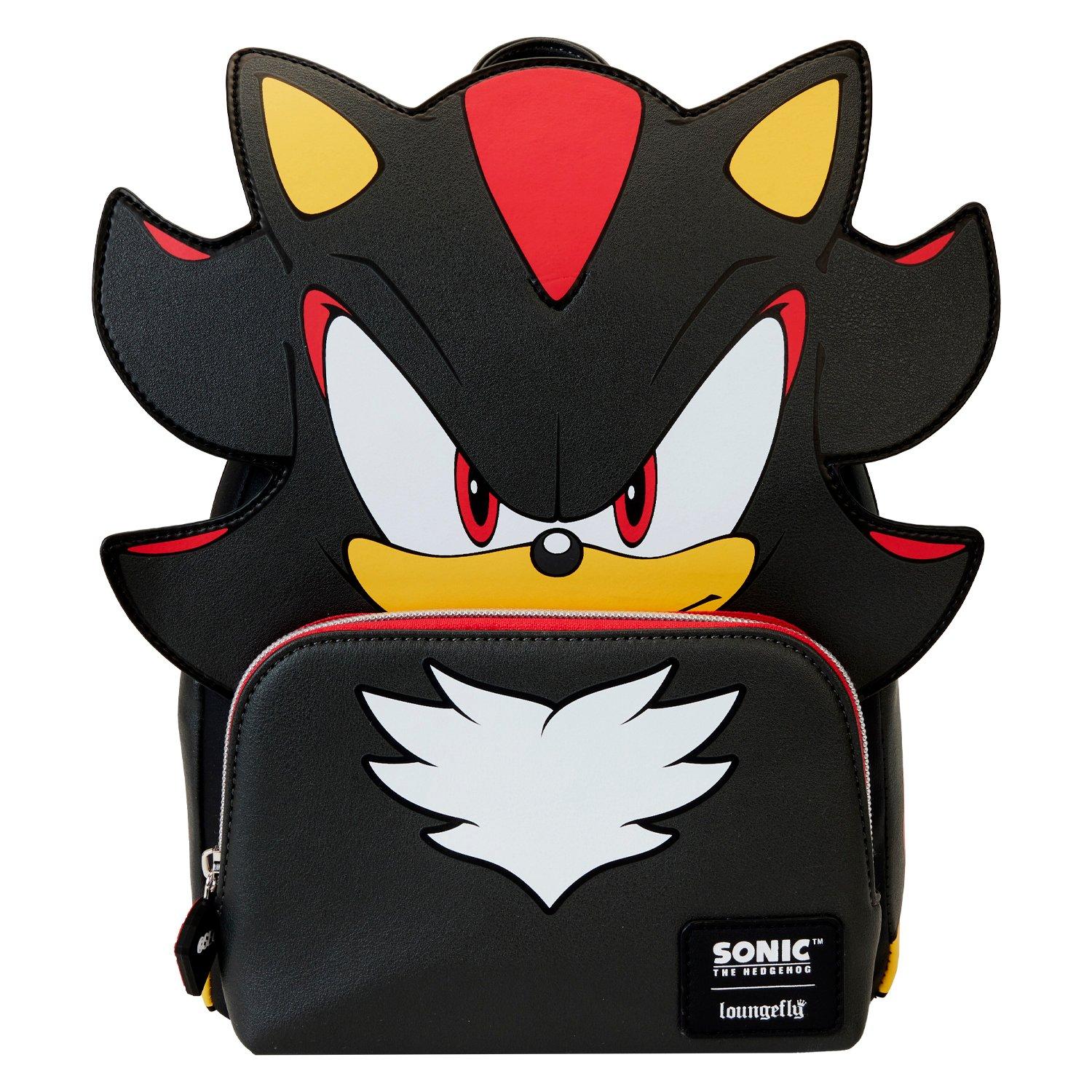 Loungefly Sonic the Hedgehog Shadow Cosplay Mini Backpack GameStop Exclusive GameStop