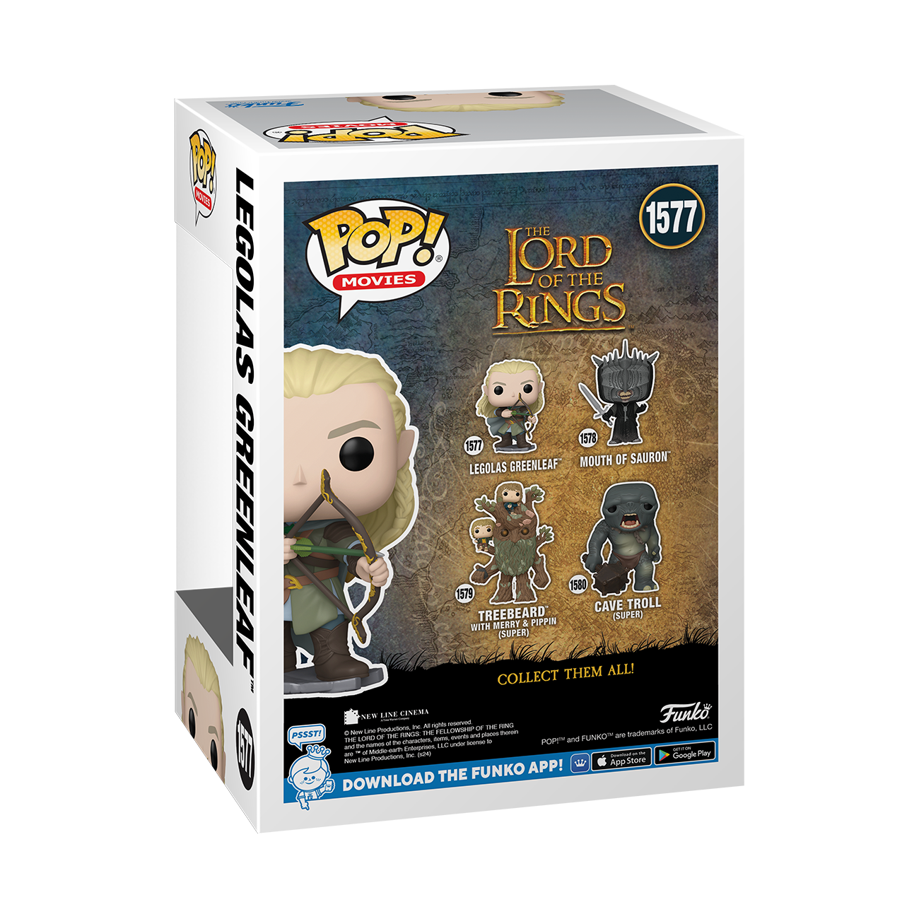 Funko POP! Movies: Lord of The Rings Legolas 4.1-in Vinyl Figure