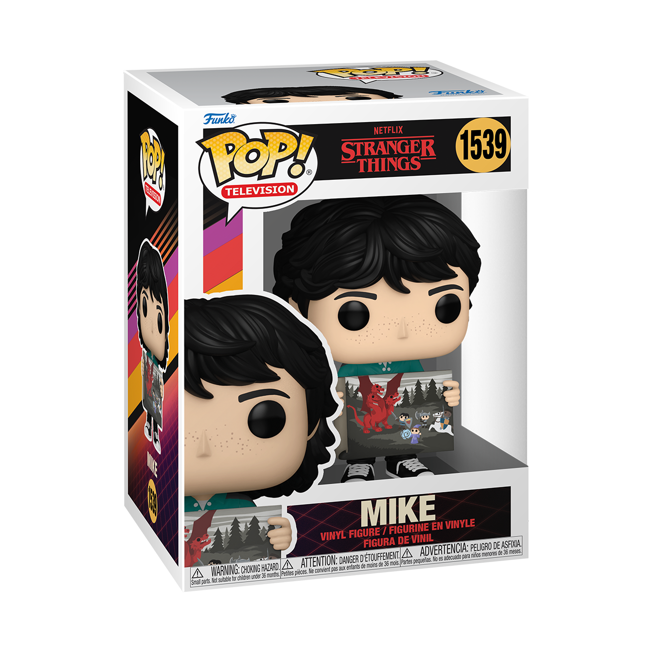 Funko POP! Television Stranger Things Season 4 Mike 3.85-in Vinyl Figure