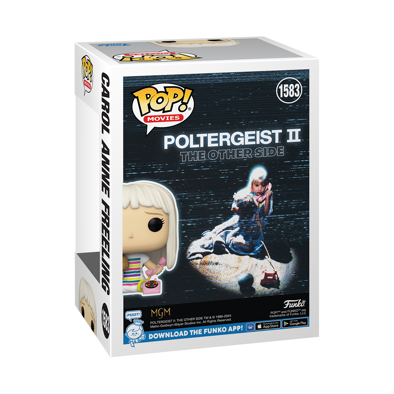 Funko POP! Movie: Poltergeist Carol Anne 3-in Vinyl Figure
