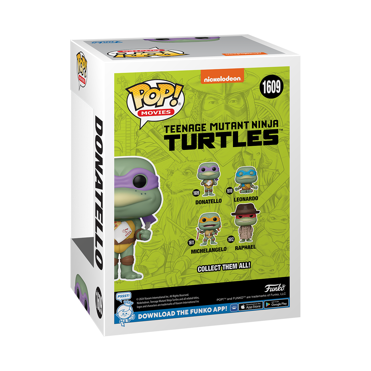 Funko Pop Teenage Mutant Ninja Turtles Donatello 1609 - Tudo de