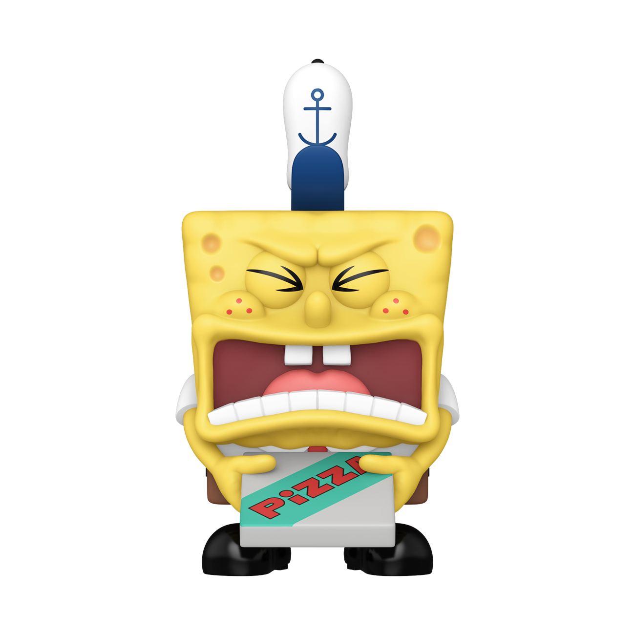 Funko POP! TV: SpongeBob SquarePants 25th Anniversary SpongeBob with Pizza 4-in Vinyl Figure