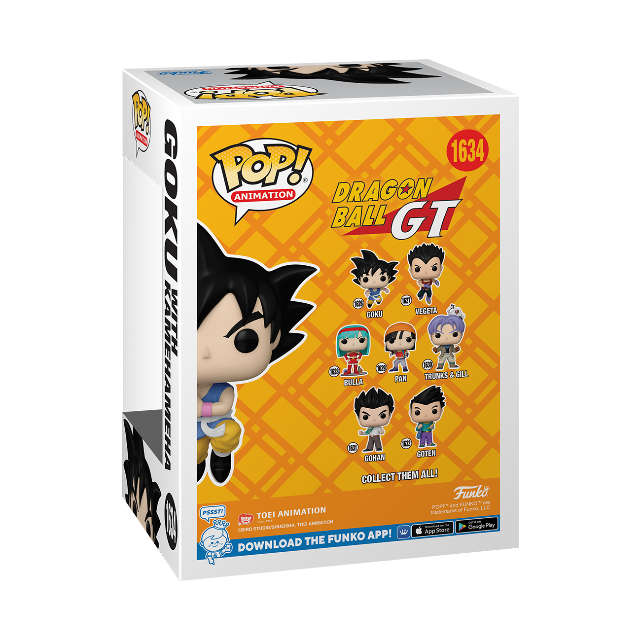 Dragon Ball GT Goku with Kamehameha Pop Vinyl Figure