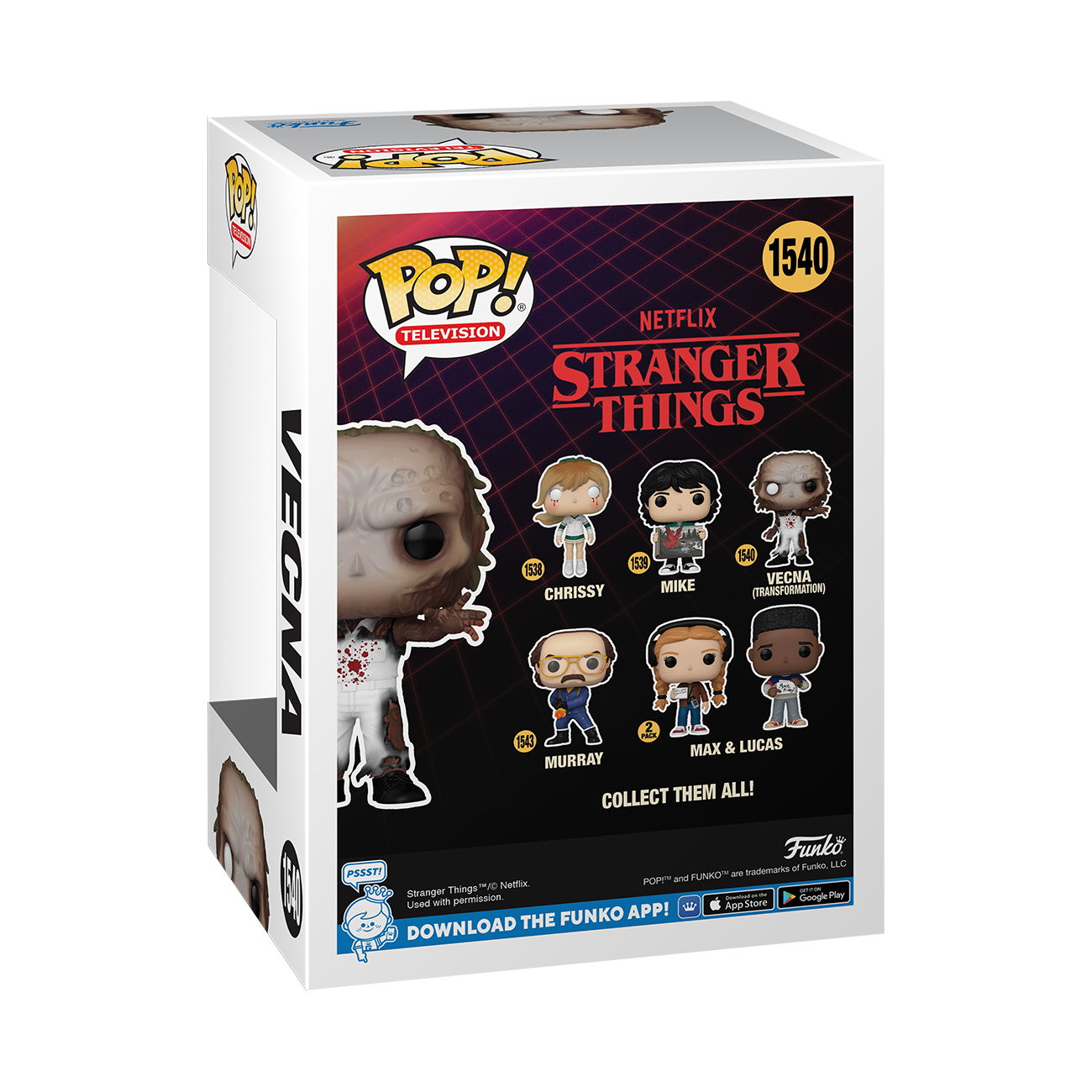 Funko POP! Television Stranger Things Season 4 Vecna 3.85-in Vinyl Figure