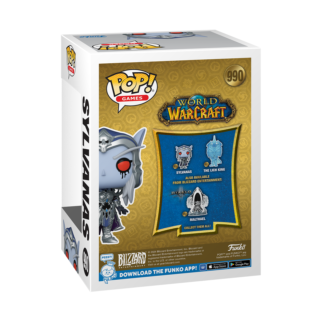 Pop Games World of Warcraft Vinyl Figure Sylvanas 990