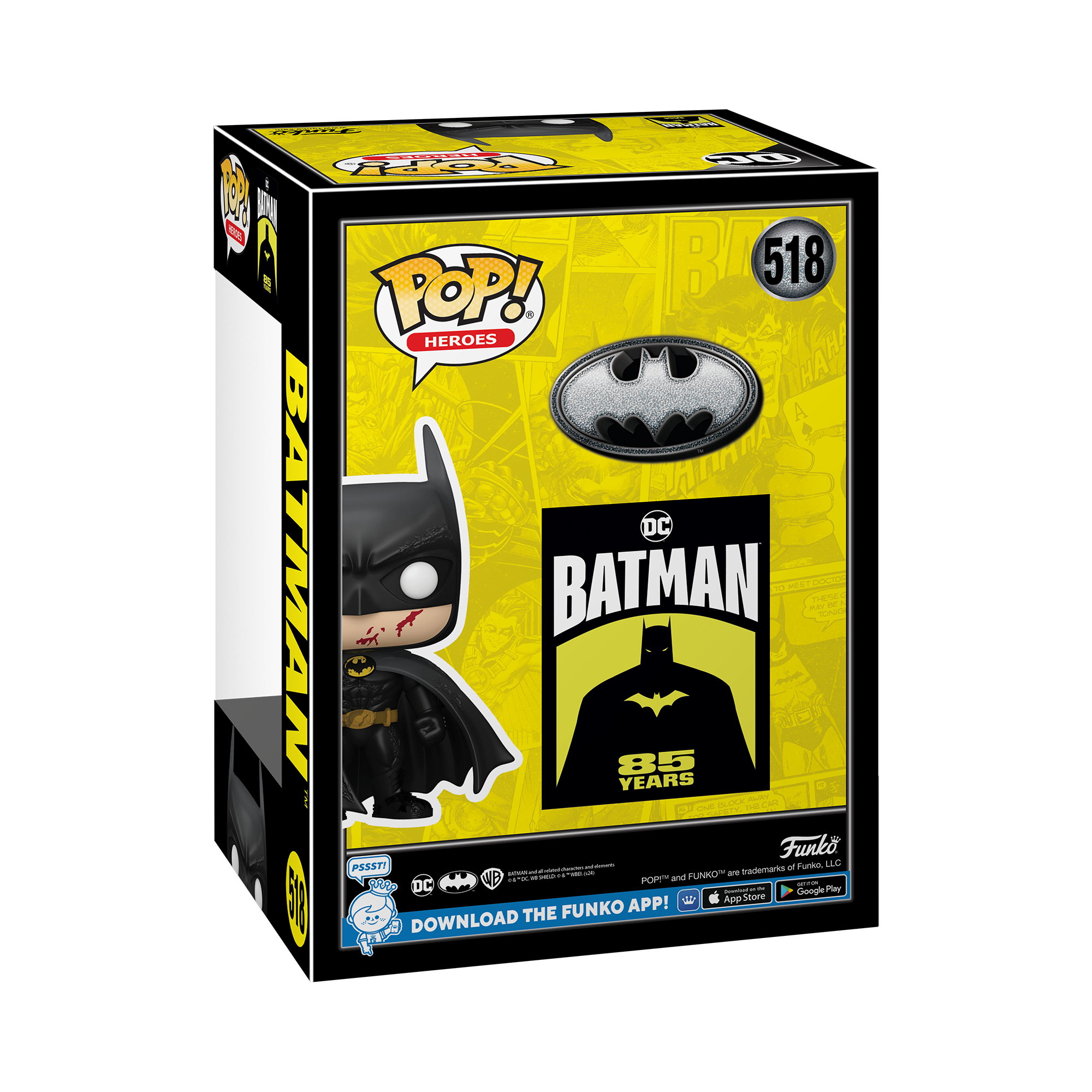 Funko POP! Movies: Batman 85th Anniversary Batman 4.45-in Vinyl Figure