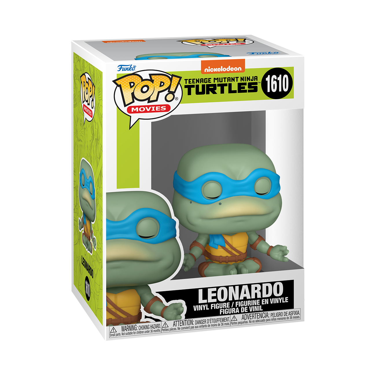 Funko POP! Movies: Teenage Mutant Ninja Turtles Leonardo (Meditating) 3-in Vinyl Figure