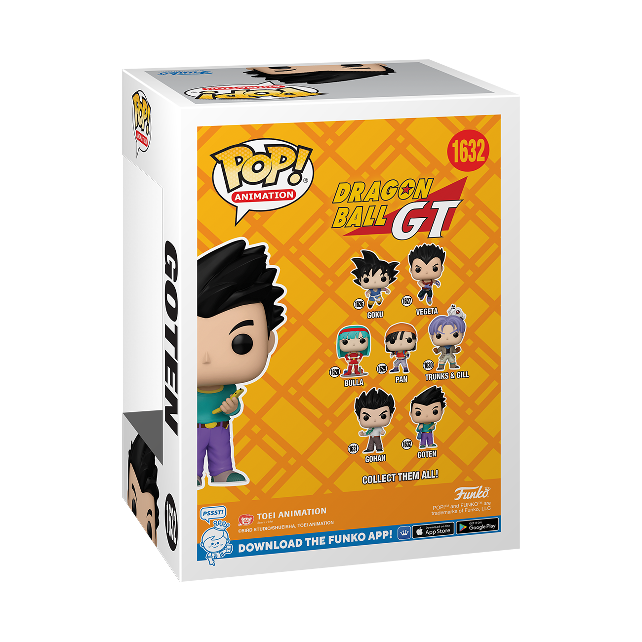 Funko POP! Animation: Dragon Ball GT Goten 4.35-in Vinyl Figure