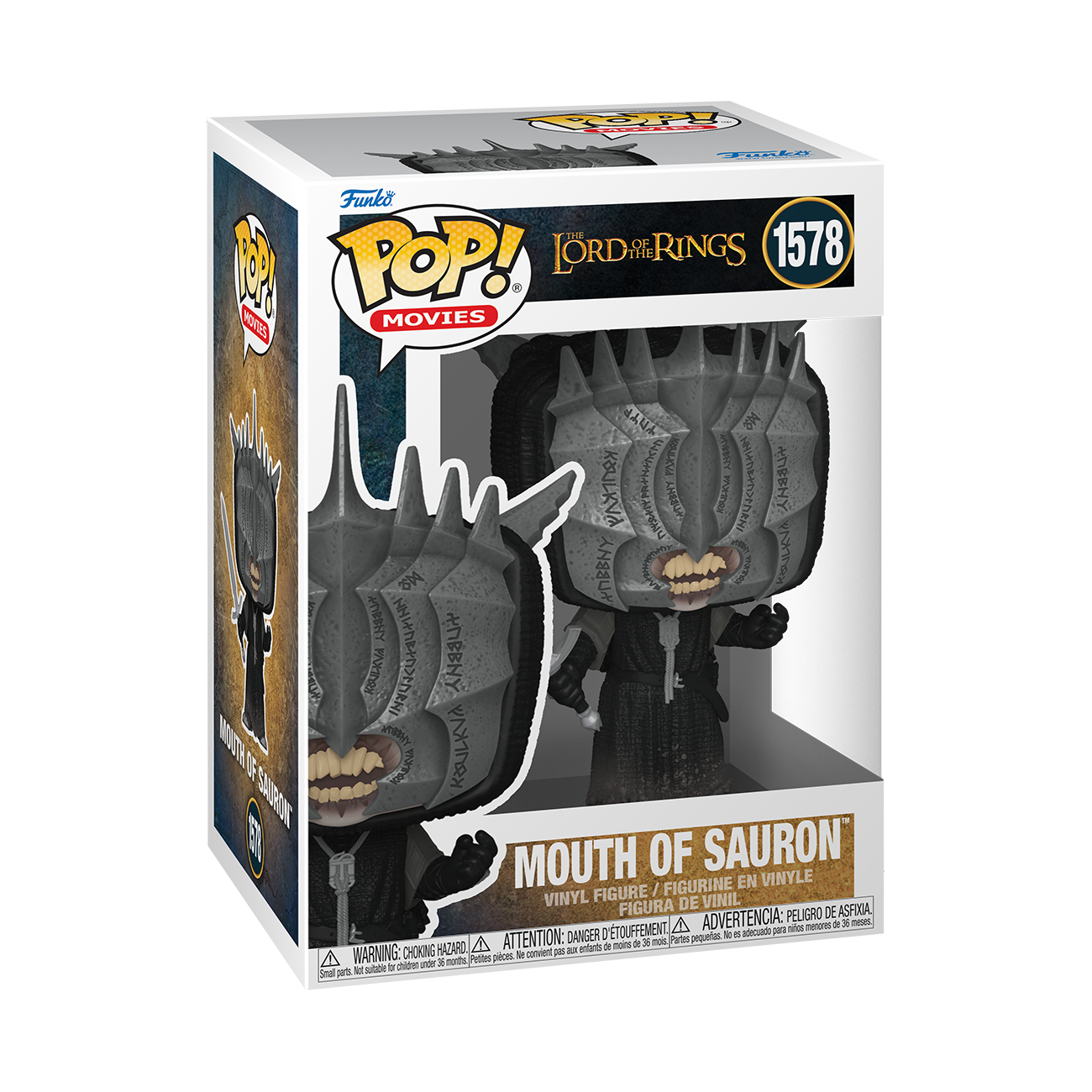 Funko POP! Movies: Lord of The Rings Mouth of Sauron 4.7-in Vinyl Figure