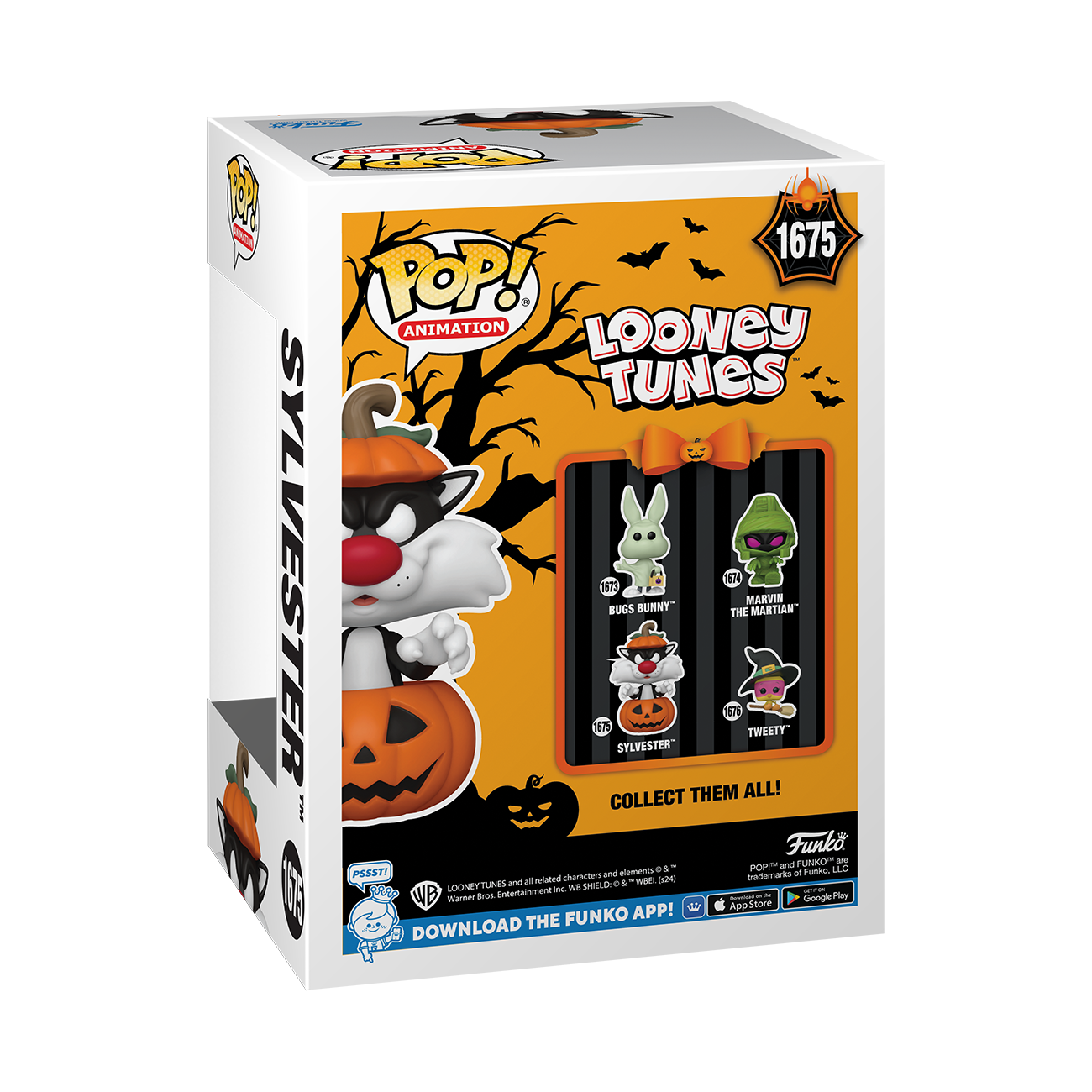 Funko POP! Animation: Looney Tunes Sylvester 5.05-in Vinyl Figure
