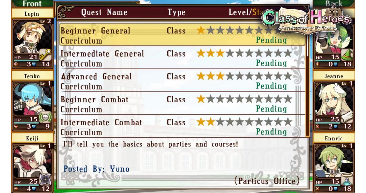 Class of Heroes 1 and 2: Complete Edition - Nintendo Switch