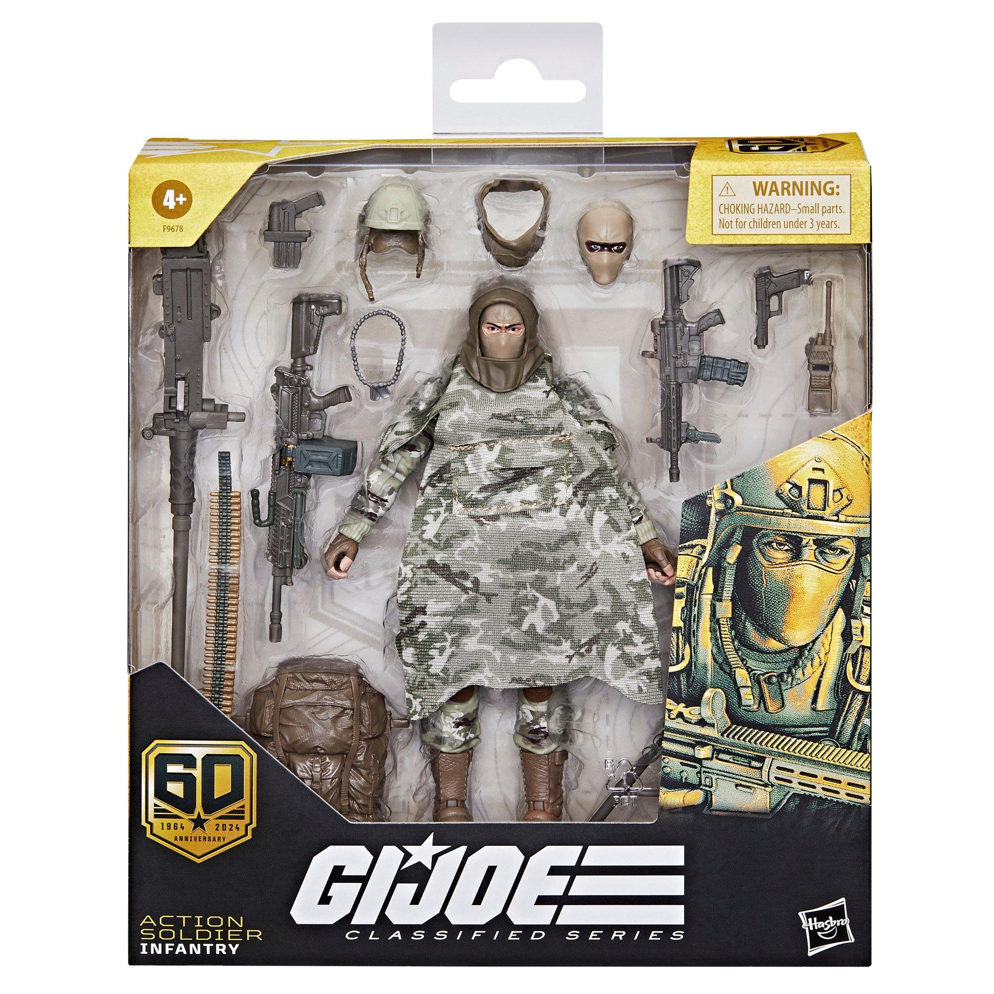 Hasbro G.I. Joe Classified Series 60th Anniversary Action Soldier 6 in Action Figure GameStop