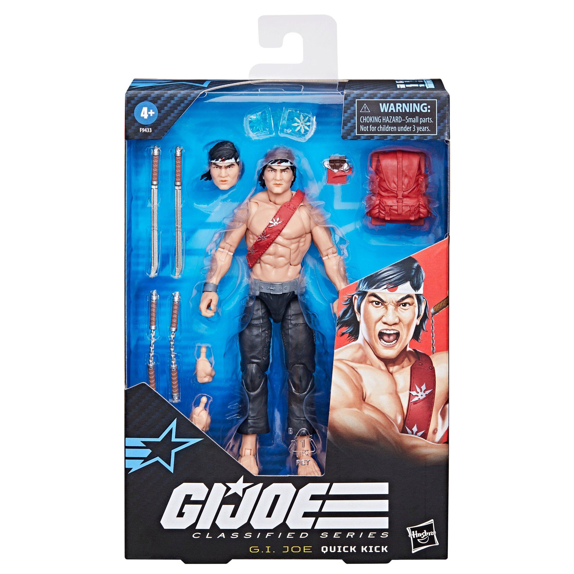 Hasbro G.I. Joe Classified Series Quick Kick 6-in Action Figure