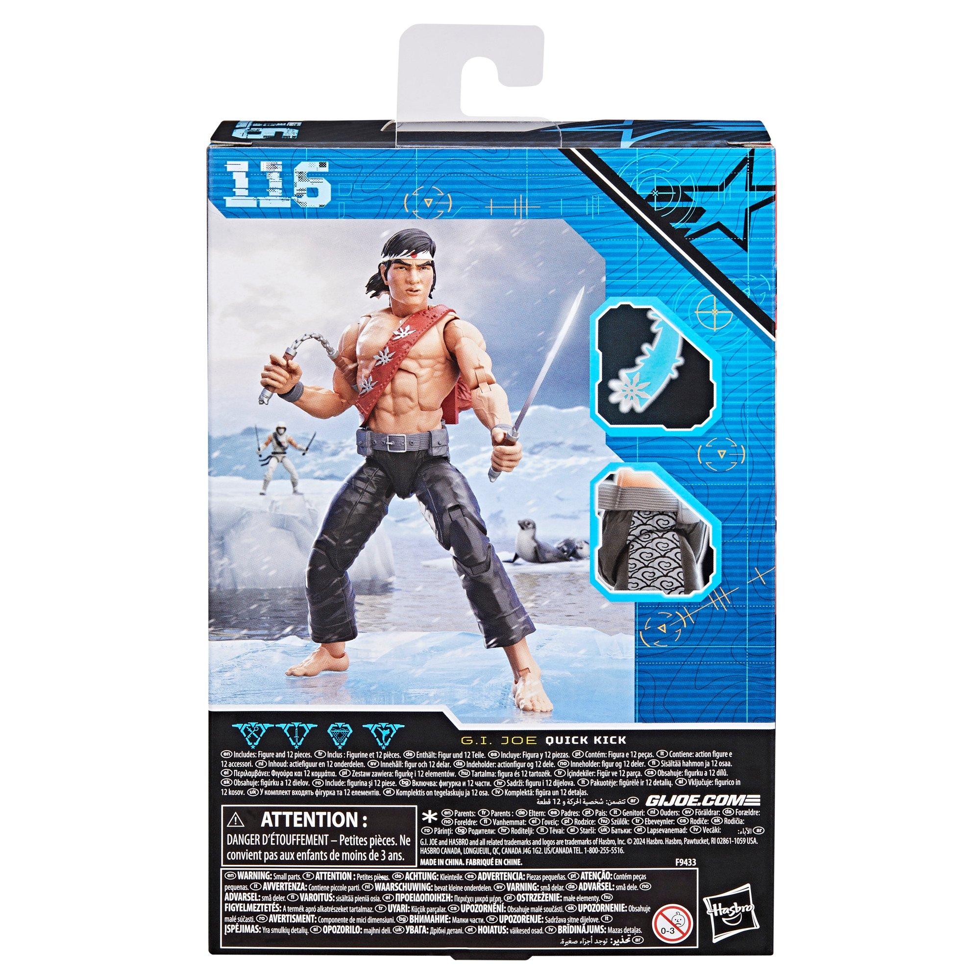 Hasbro G.I. Joe Classified Series Quick Kick 6-in Action Figure