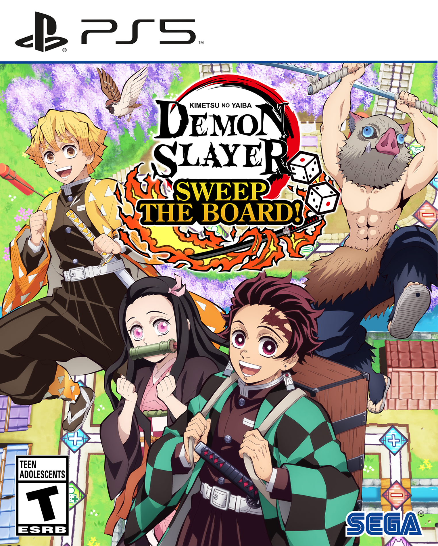 Demon Slayer: Kimetsu no Yaiba- Sweep the Board! - PlayStation 5