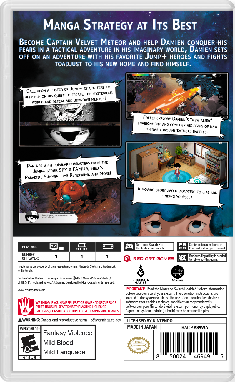 Captain Velvet Meteor: The Jump Plus Dimensions - Nintendo Switch