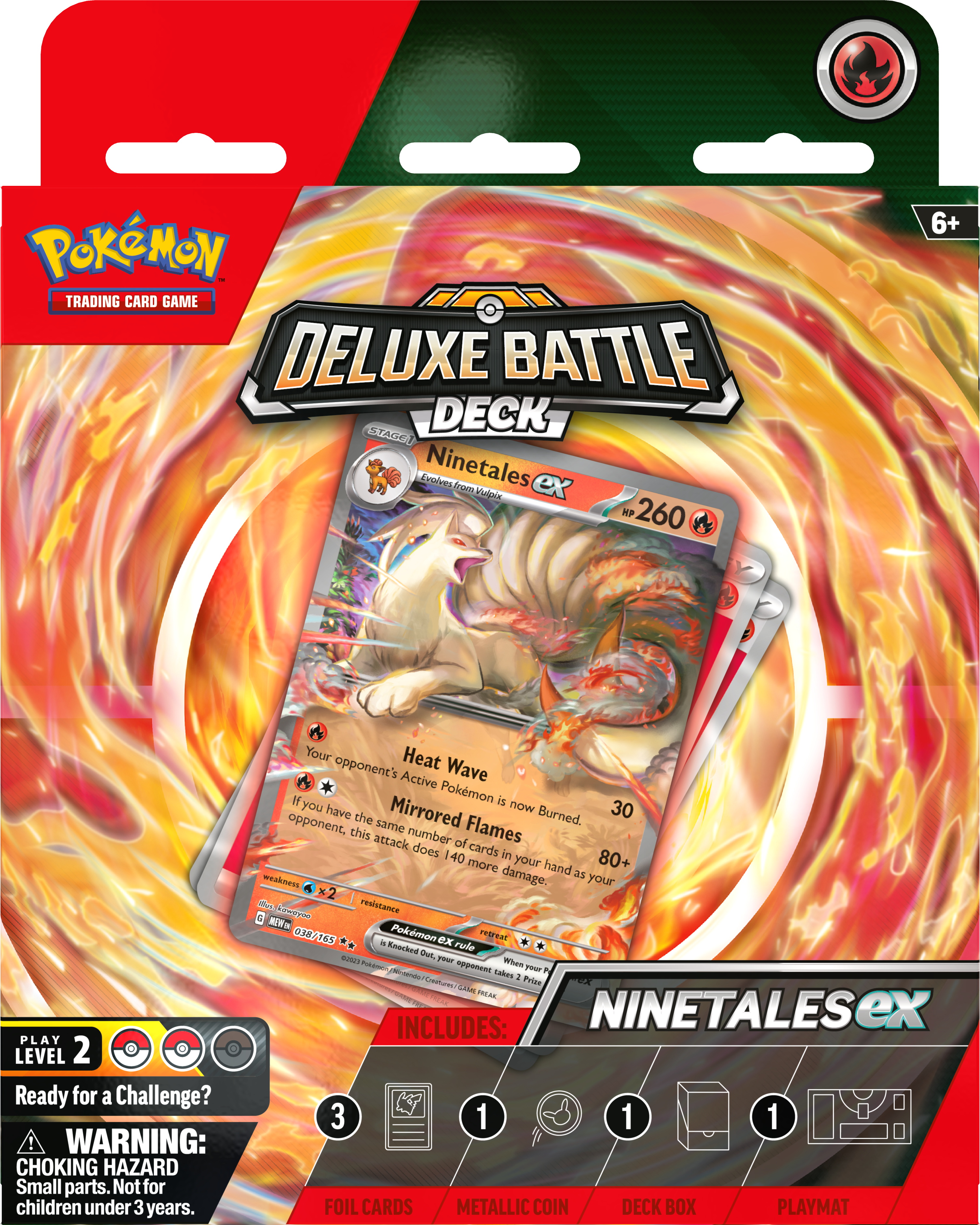 Pokemon Trading Card Game: Ninetales ex OR Zapdos ex Deluxe Battle