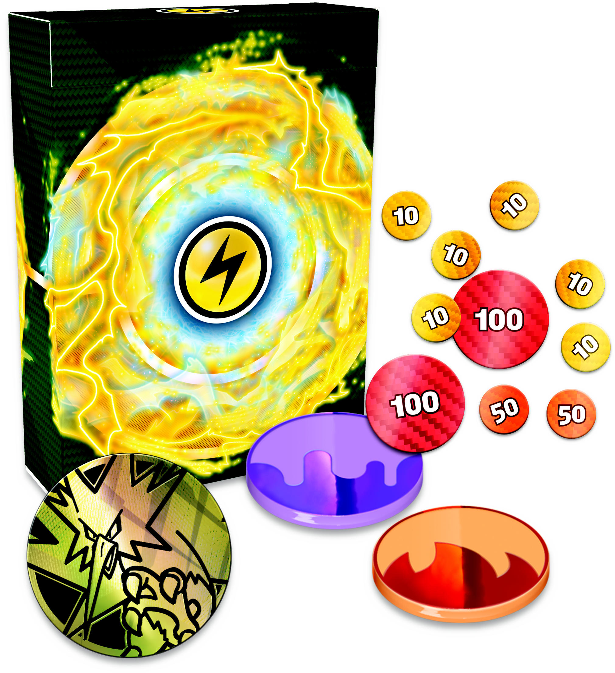 Pokemon Trading Card Game: Ninetales ex OR Zapdos ex Deluxe Battle Deck (Styles May Vary