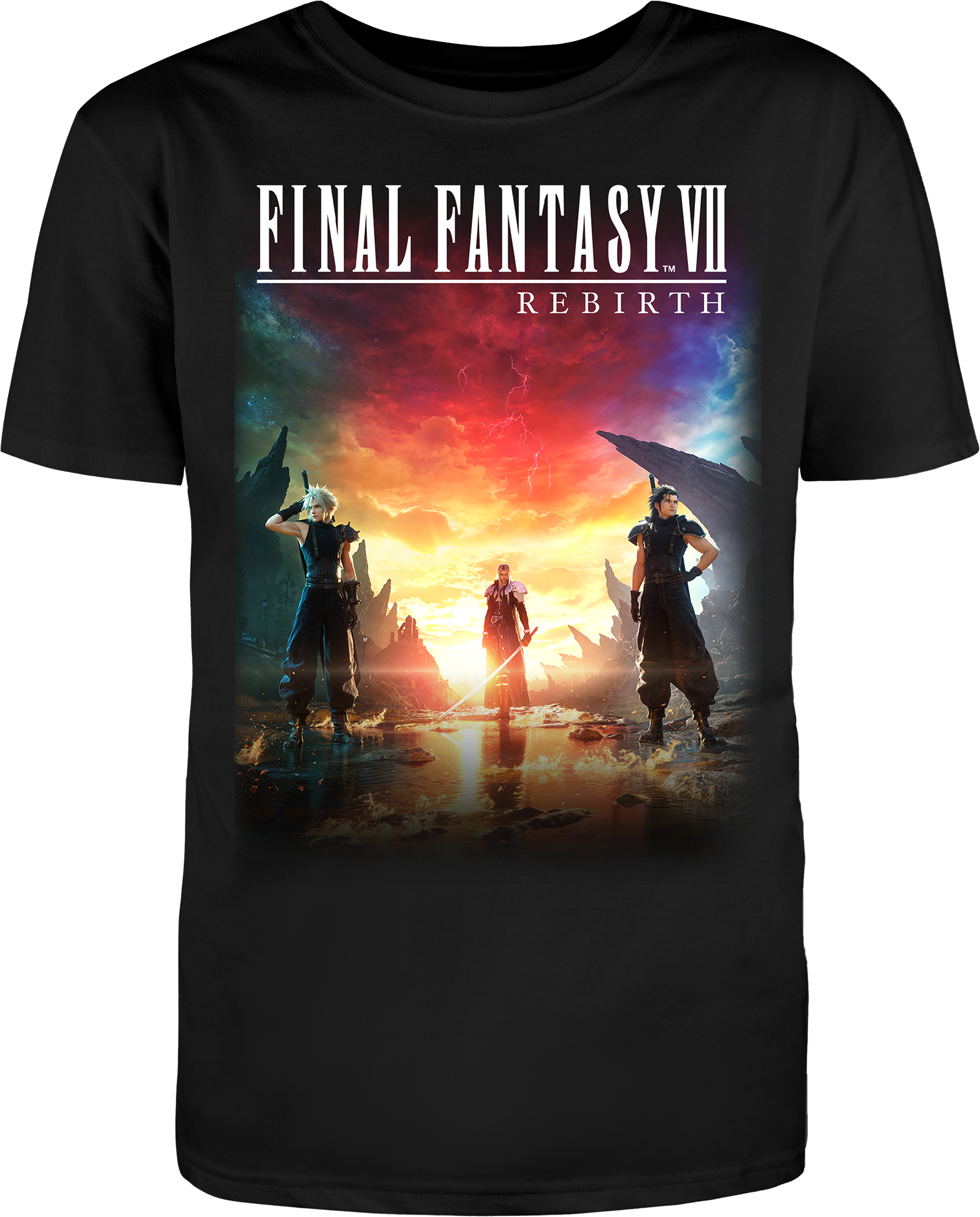 FINAL FANTASY VII REBIRTH Key Art Unisex T-Shirt - GameStop ...