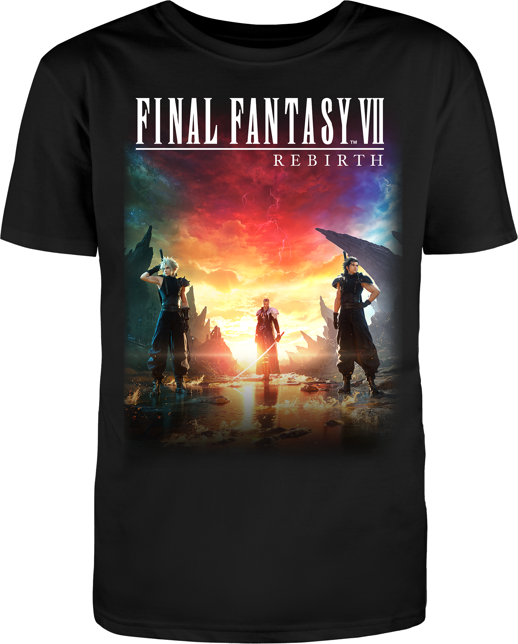 FINAL FANTASY VII REBIRTH Key Art Unisex T-Shirt - GameStop 