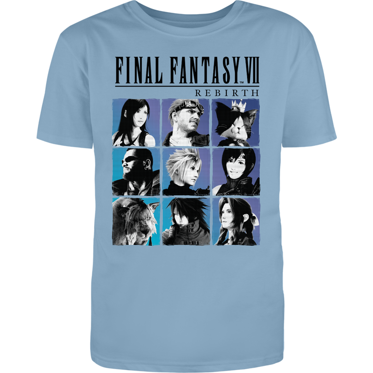 FINAL FANTASY VII REBIRTH Cast Unisex T-Shirt - GameStop Exclusive