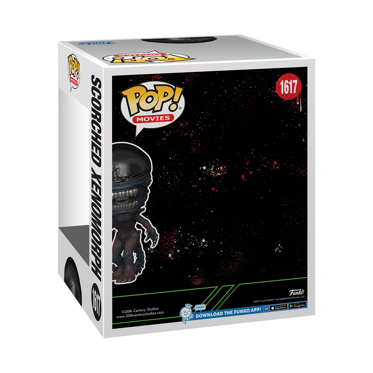 Funko POP! Super: Alien Romulus Scorched Xenomorph 6.25-in Vinyl Figure