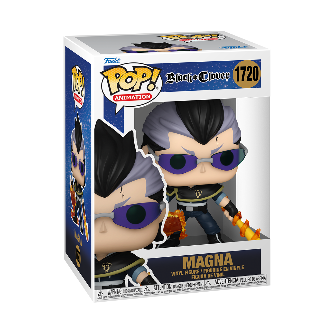 Funko POP! Animation: Black Clover Magna 4.6-in Vinyl Figure