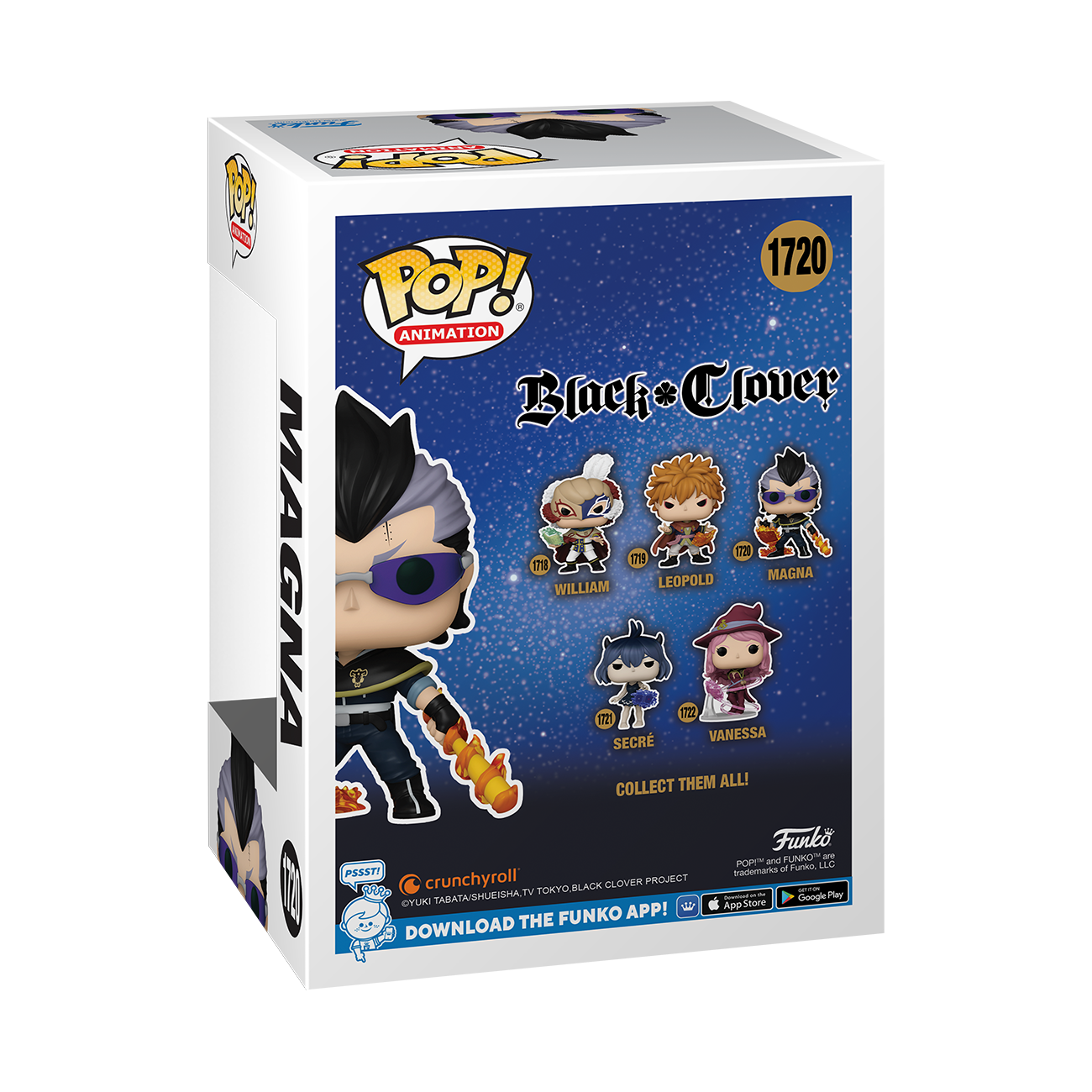Funko POP! Animation: Black Clover Magna 4.6-in Vinyl Figure