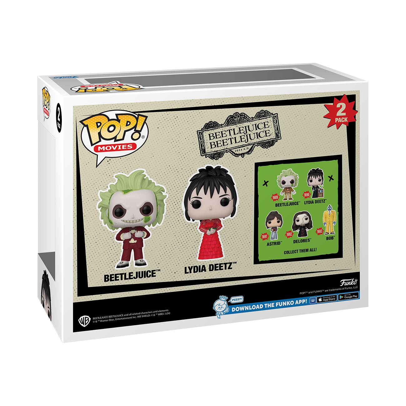 Funko cheapest Pop Lydia Deetz 640 Hot Topic Exclusive Beetlejuice Horror Movie.