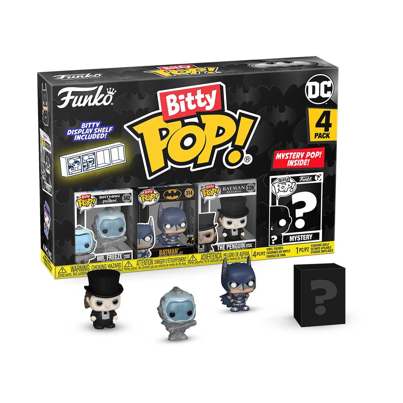 Batman deacsed lot GameStop exclusive funko pop pin and keychain shops