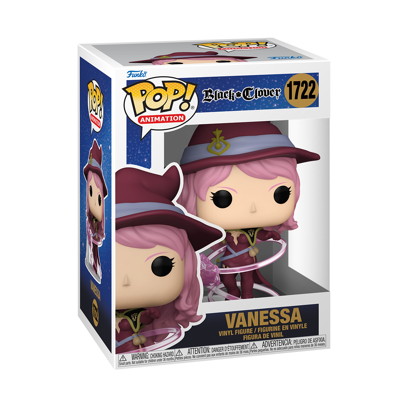 Funko POP! Animation: Black Clover Vanessa 4.75-in Vinyl Figure