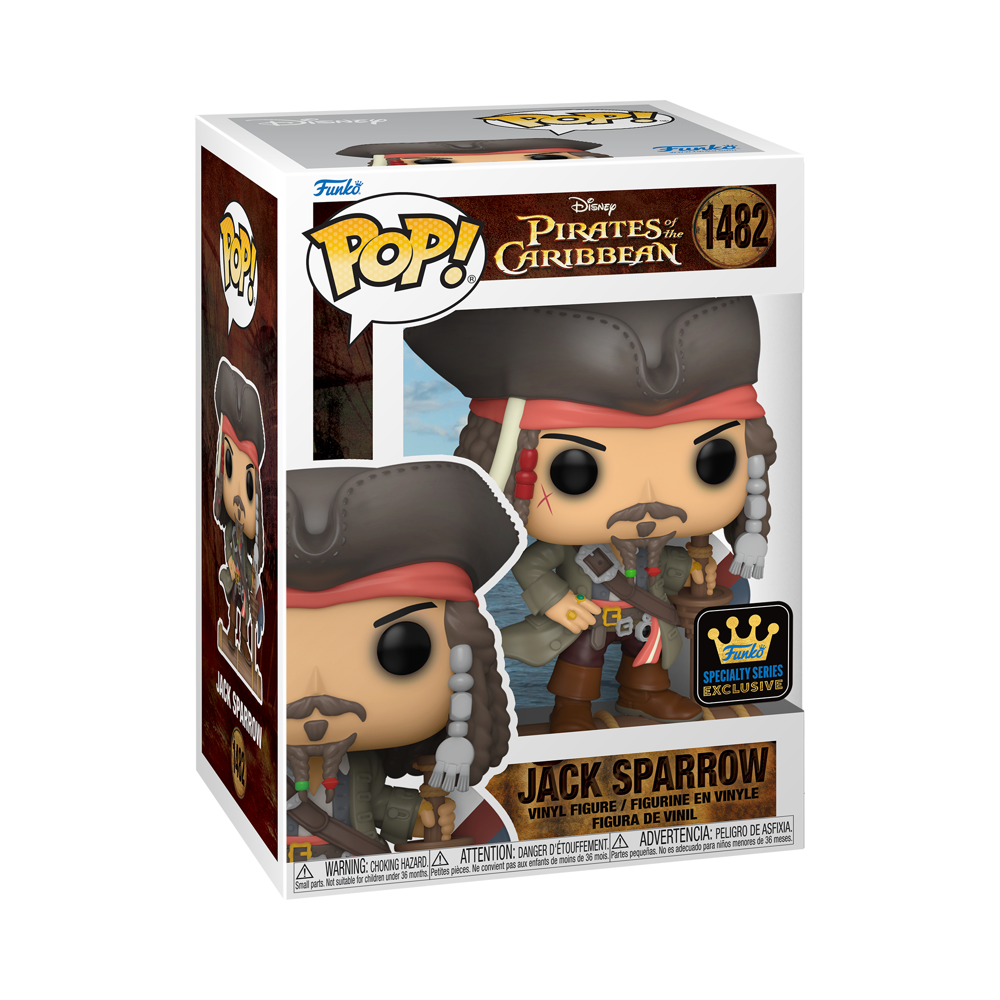 Funko Pop! Pirates of the Caribbean - Captain Jack good Sparrow