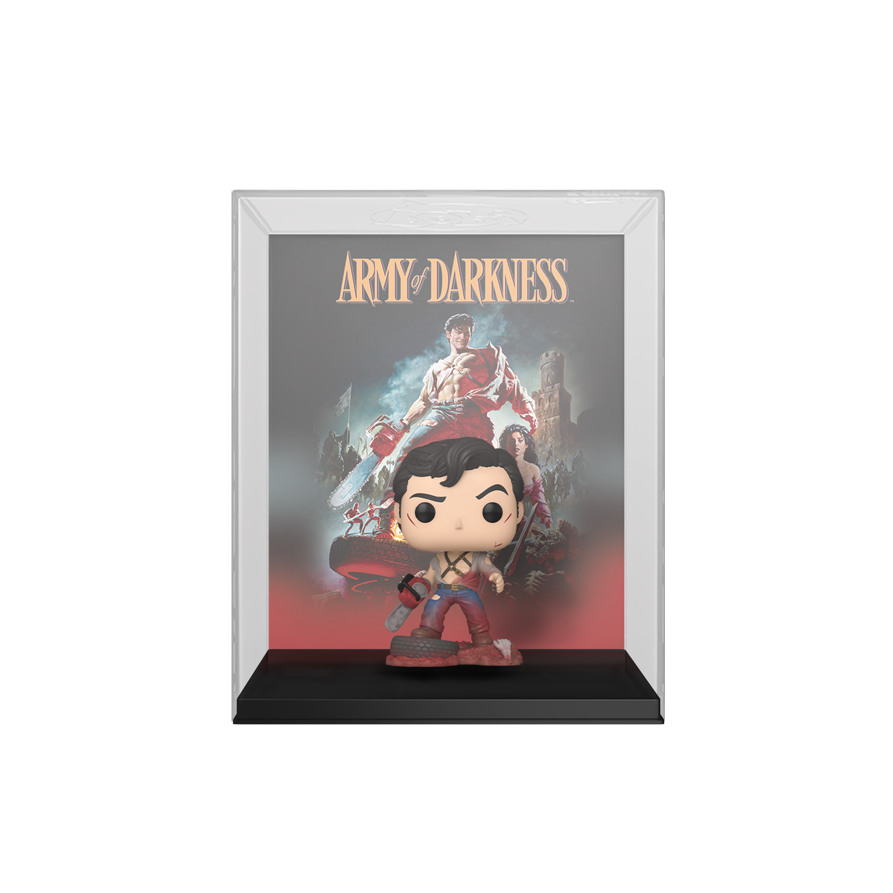 Funko POP! DVD Cover: Army of Darkness Ash Williams 4.35-in