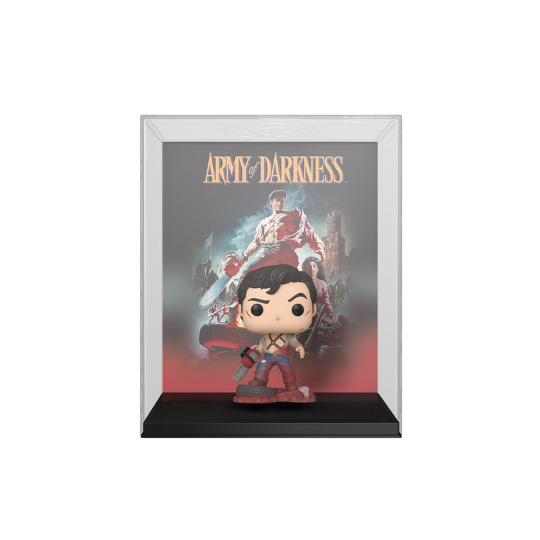 Funko POP! DVD Cover: Army of Darkness Ash Williams 4.35-in Vinyl