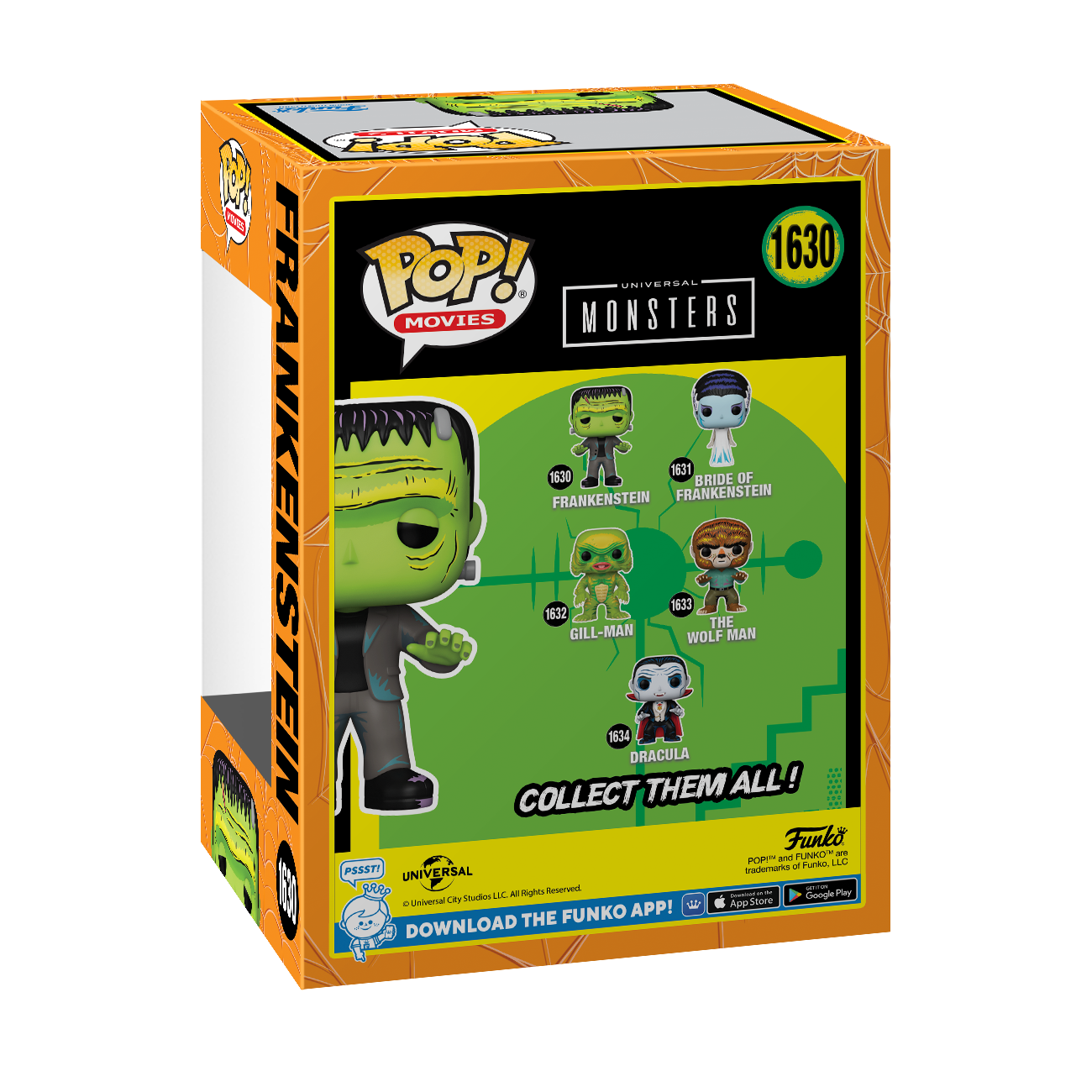 Funko POP! Movies: Universal Monsters Frankenstein​ 4.05-in Vinyl Figure