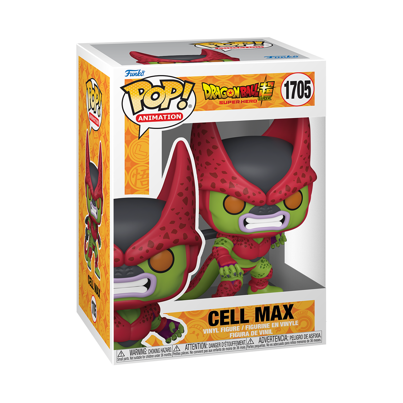 Funko POP! Animation: Dragon Ball Super: Super Hero Cell Max 4.4-in Vinyl Figure