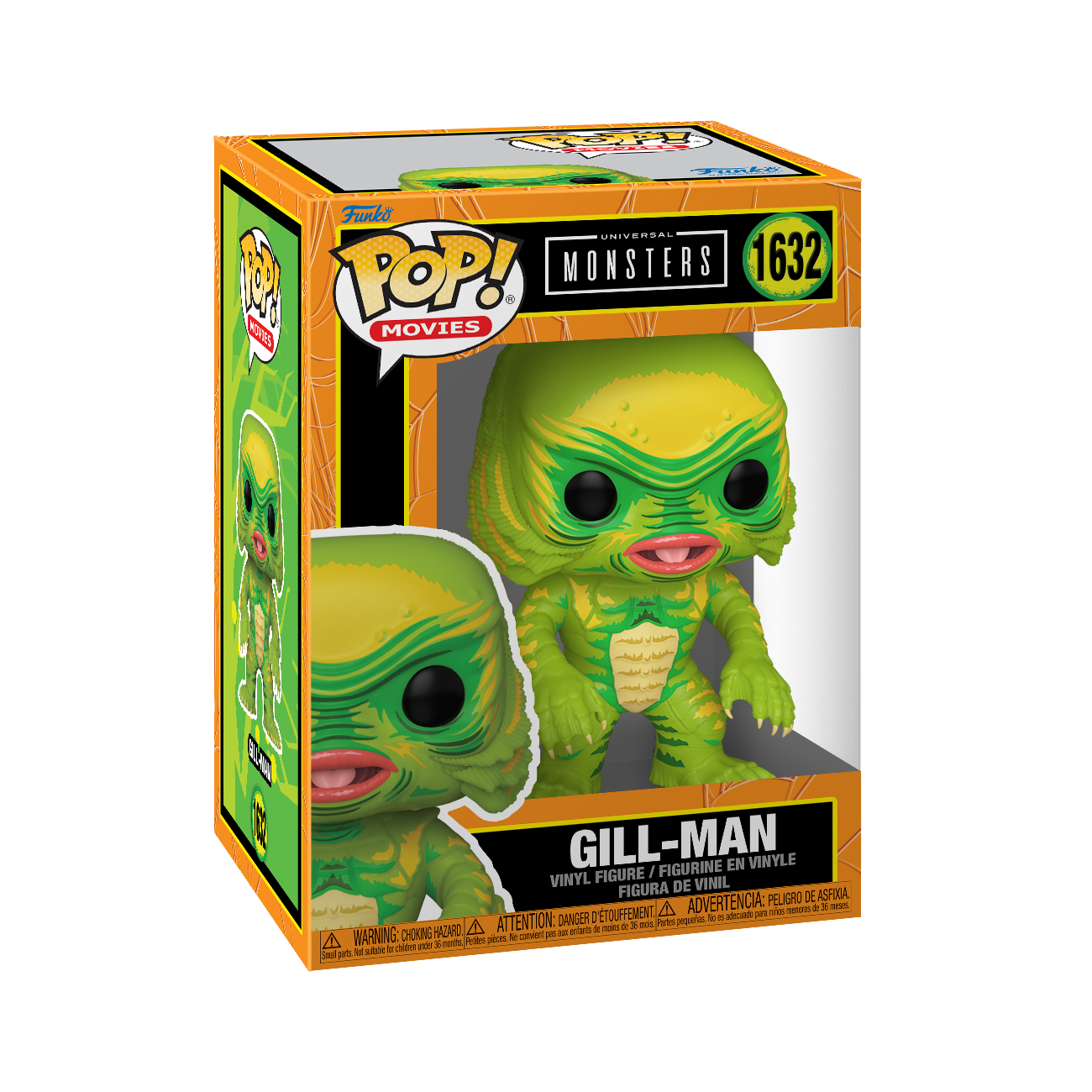 Funko POP! Movies: Universal Monsters Gill Man​ 4.15-in Vinyl Figure