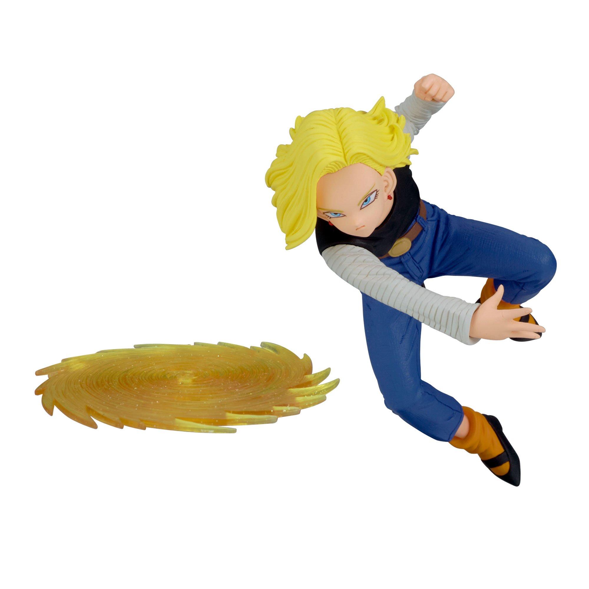 Banpresto Dragon Ball Z Android 18 - 5.1-in Statue | The Market Place