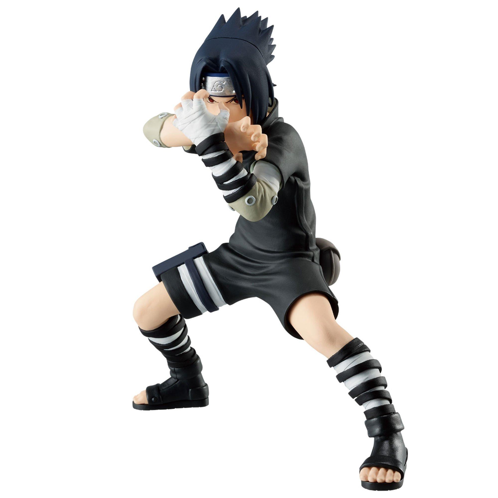 Banpresto Naruto Vibration Stars Uchiha Sasuke 5.5-in Statue