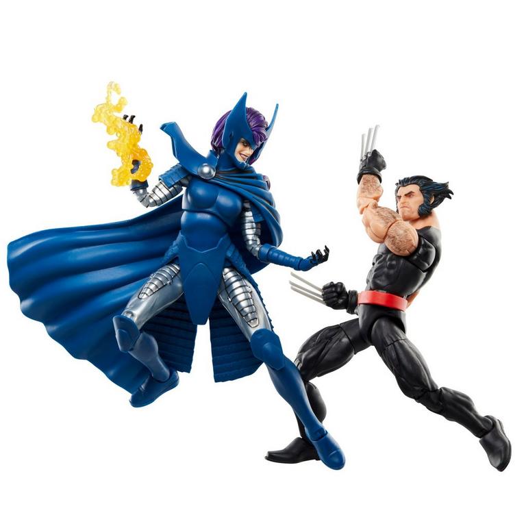 Hasbro Marvel Legends X-Men Wolverine and Psylocke 50th