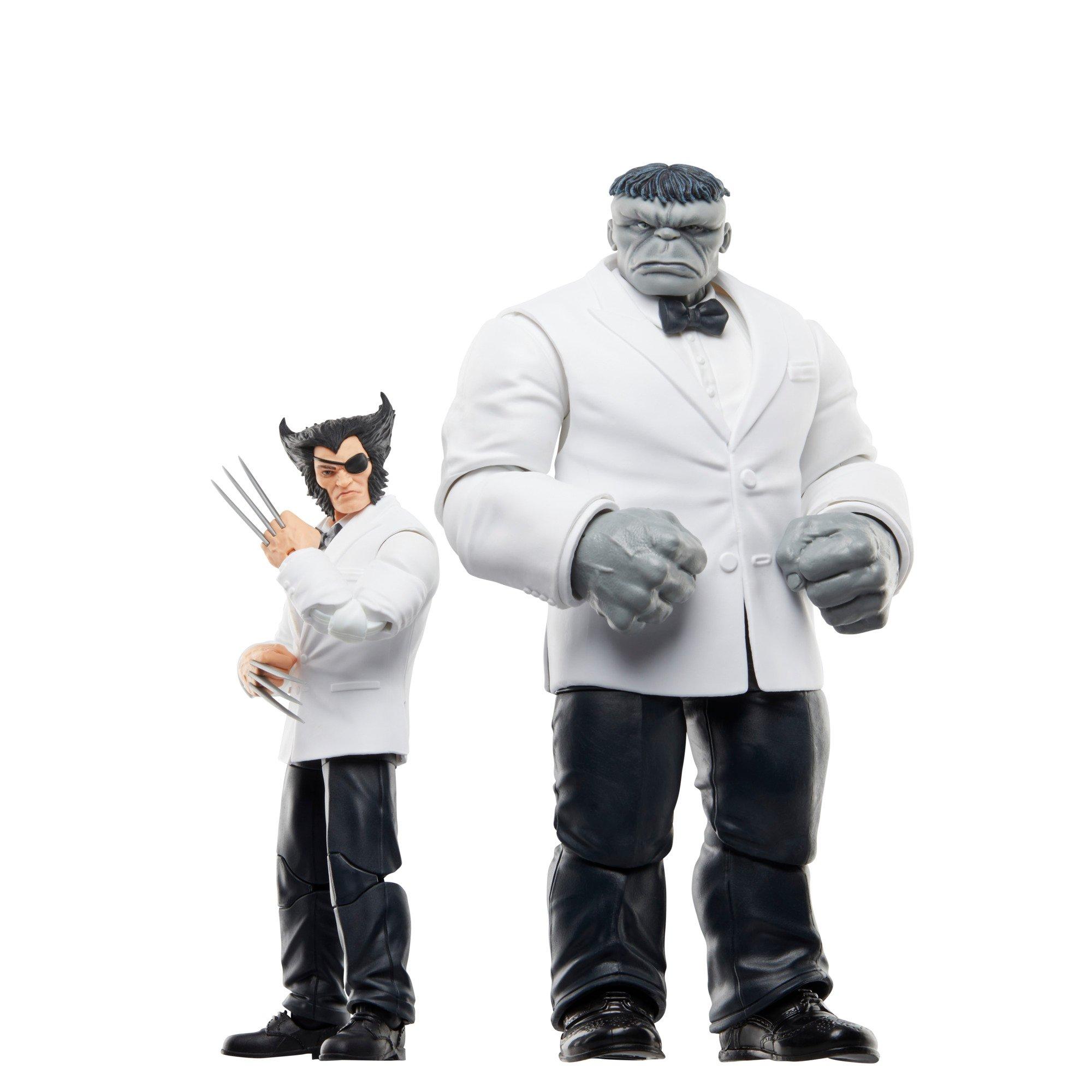 Hasbro Marvel Legends Wolverine 50th Anniversary Patch and Joe Fixit Action Figure Set 2-Pack