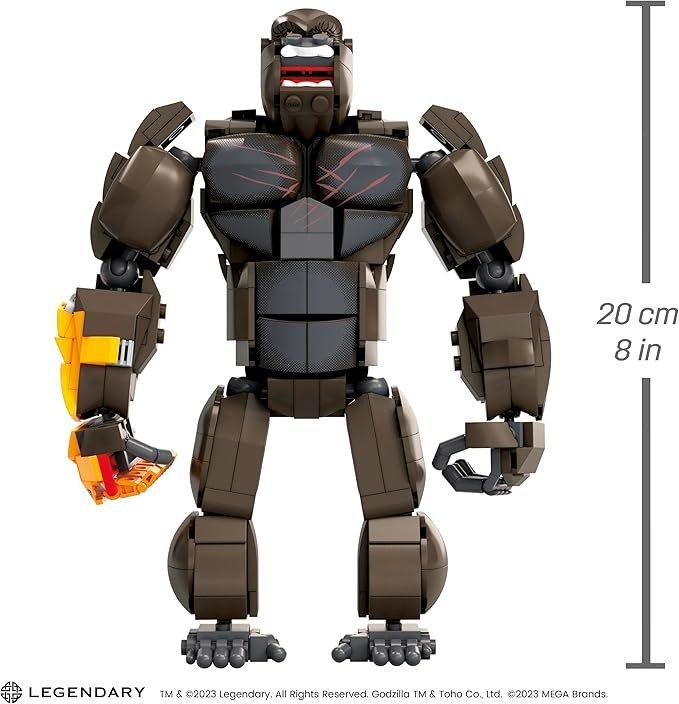 Mega Showcase Kong X Godzilla The New Empire Kong 8-in Buildable Action Figure