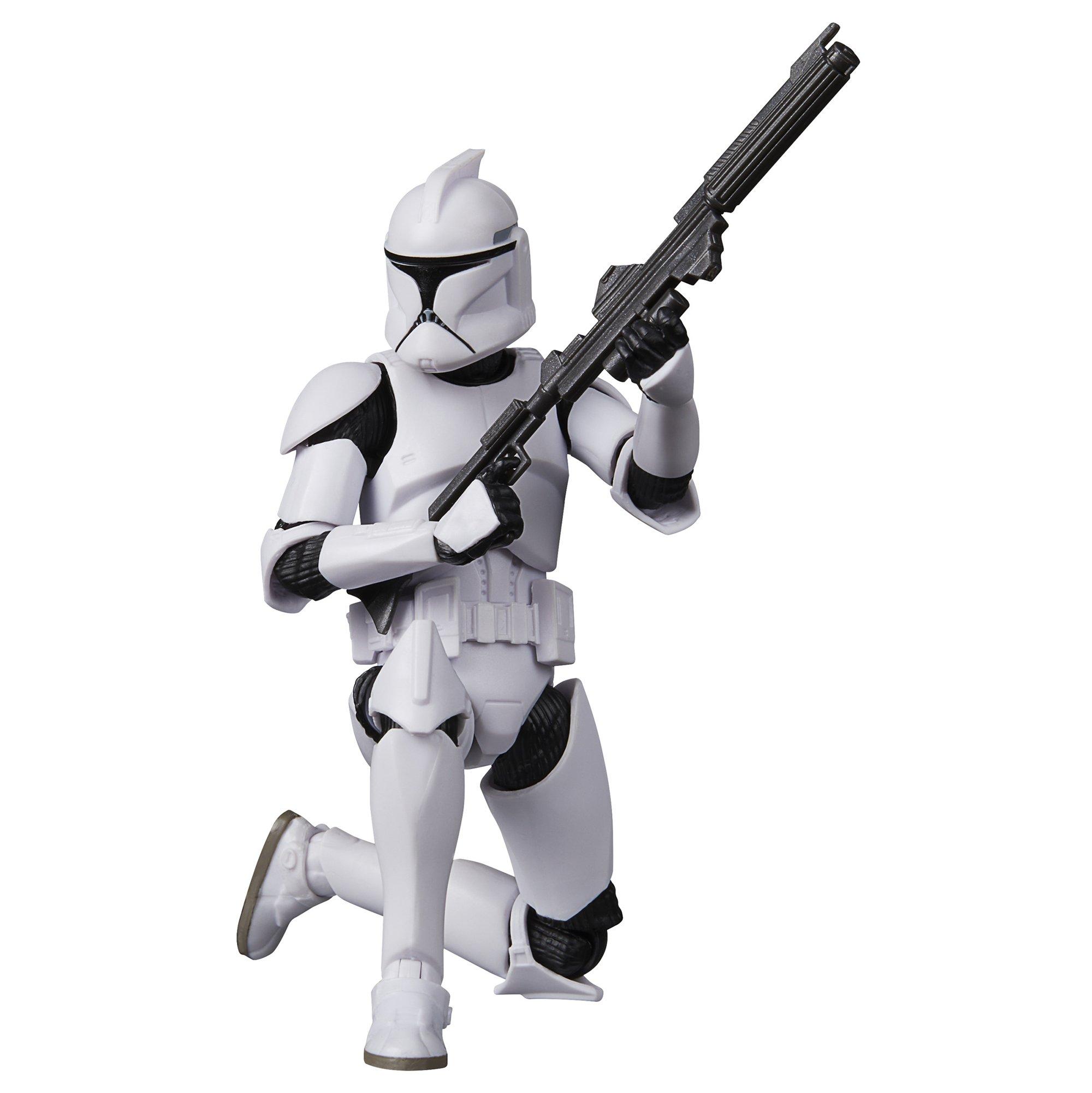 Hasbro Star Wars The Black Series Star Wars: Attack of The Clones Phase I  Clone Trooper 6-in Action Figure | The Market Place