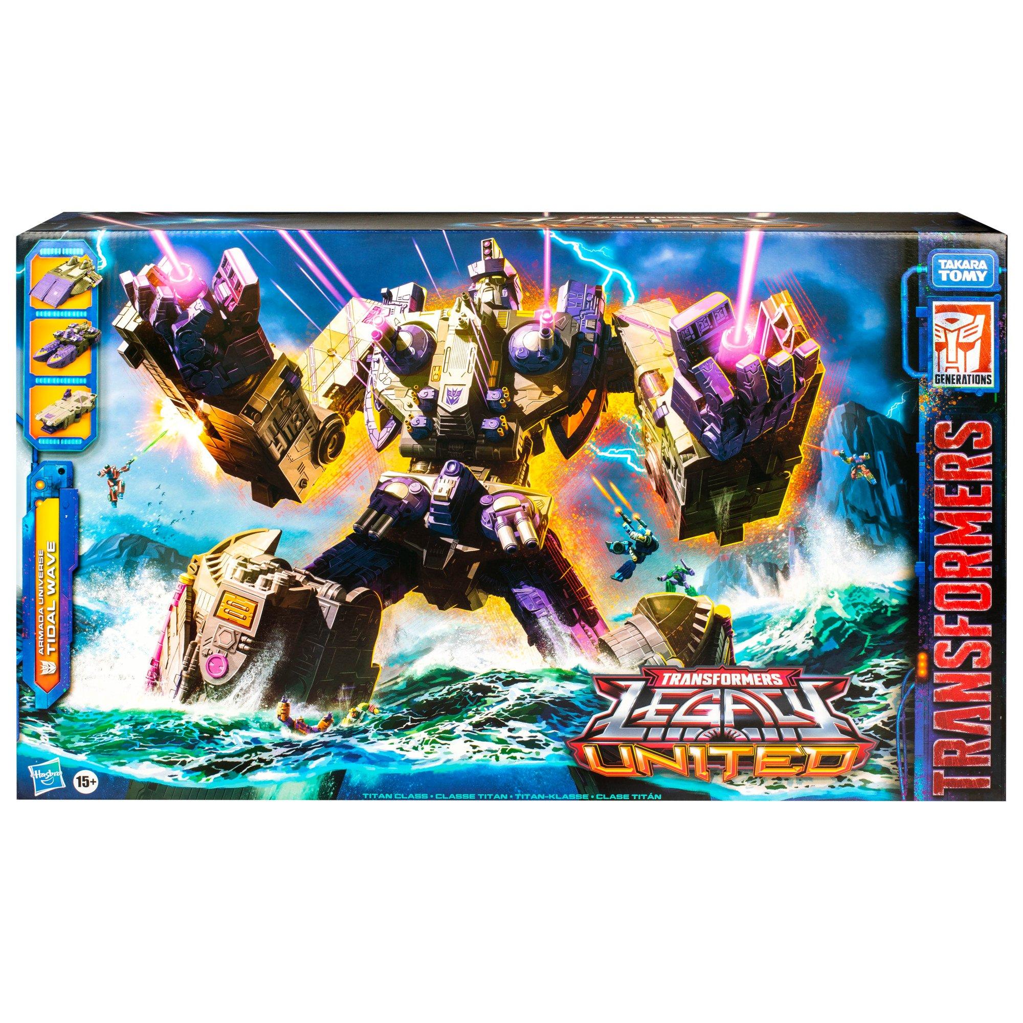 Hasbro Transformers Legacy United Titan Class Armada Universe Tidal Wave 19-in Action Figure