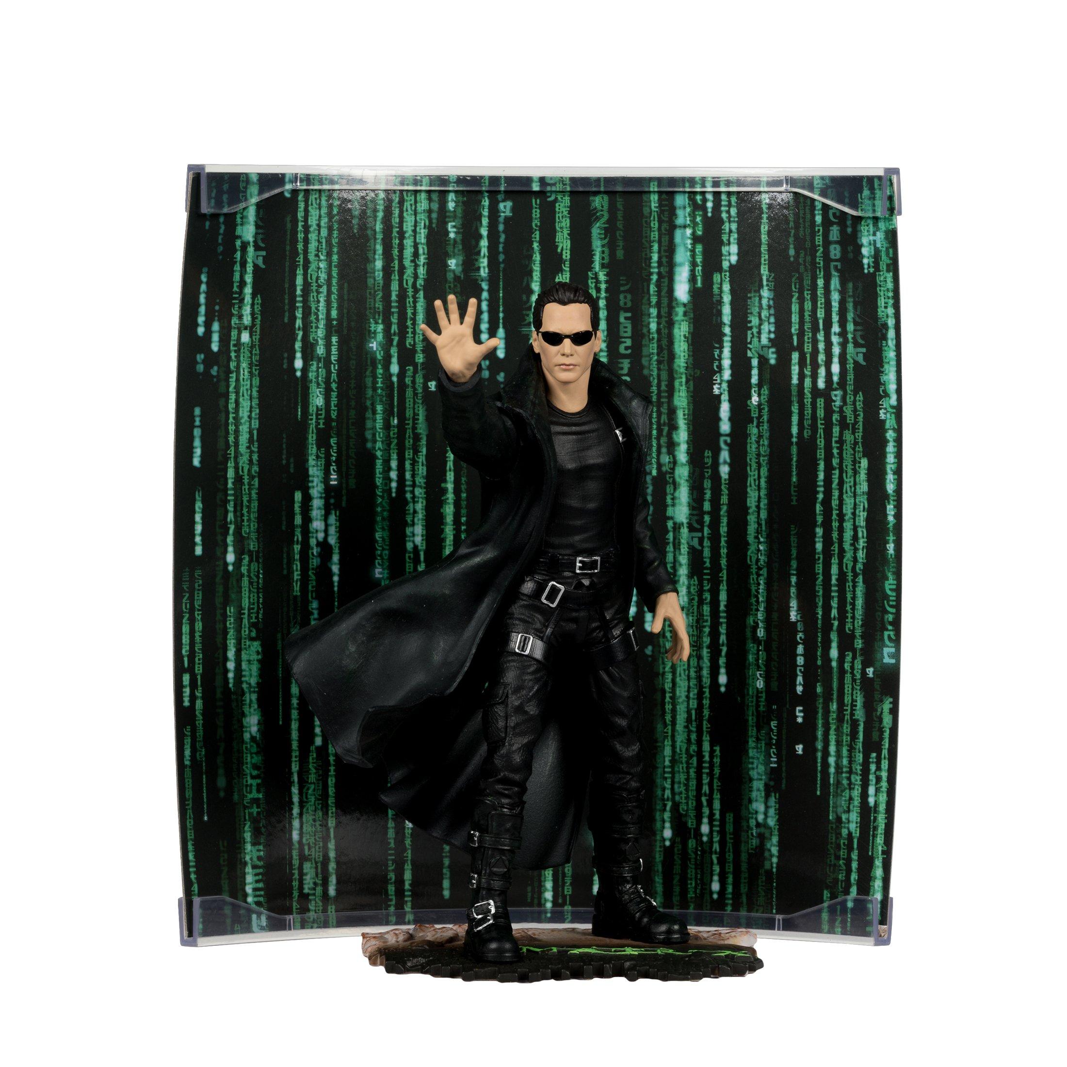 McFarlane Toys社 映画マトリックス のアクションフィギュア2体 McFarlane Toys Movie Maniacs The Matrix Neo 6-in Action Figure