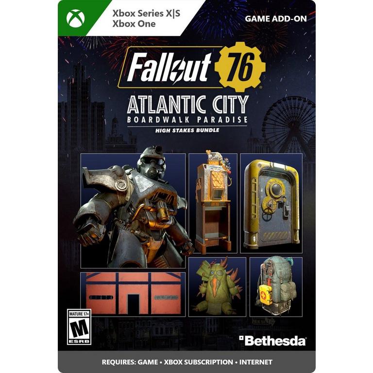 Fallout 76: Atlantic City High Stakes Bundle DLC | Bethesda