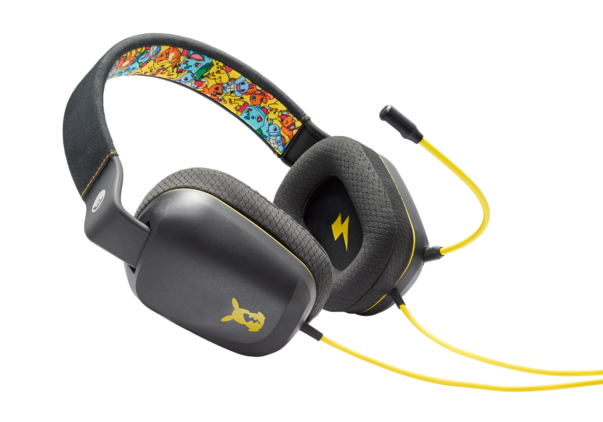 PowerA Wired Stereo Headset for Nintendo Switch Pokemon: Kanto Friends
