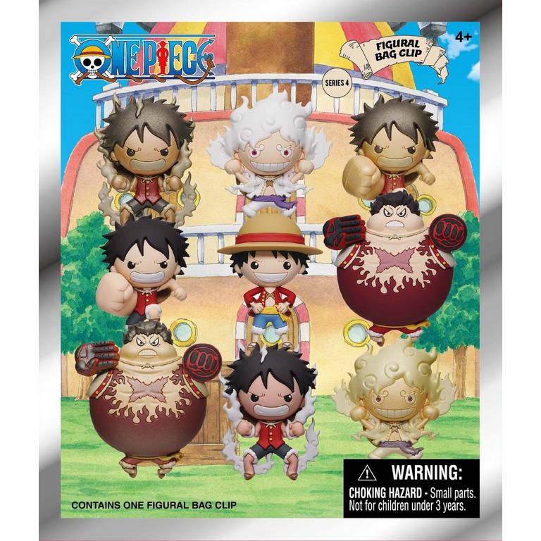One Piece 3D Foam Bag Clip Blind Bag Series 4 (Styles May